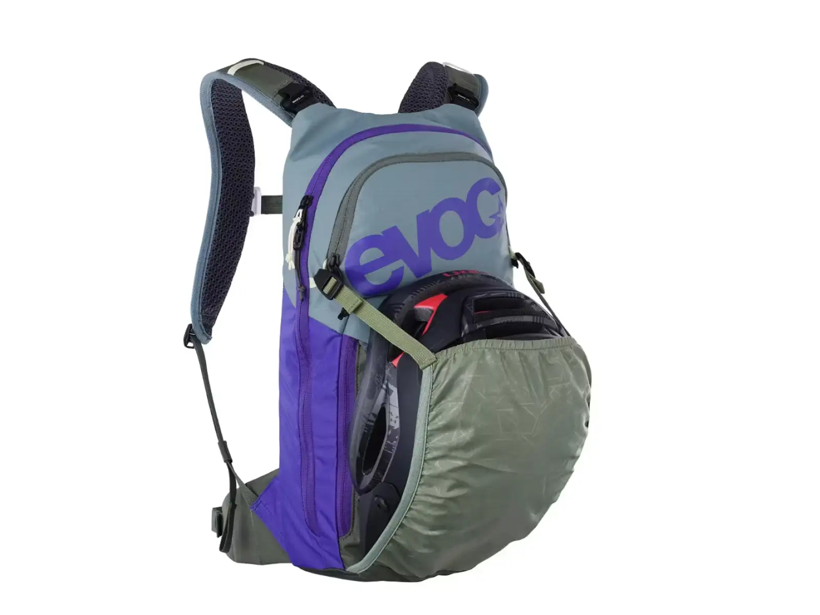 Evoc Stage 6 l plecak Steel/Violet/Dark Olive