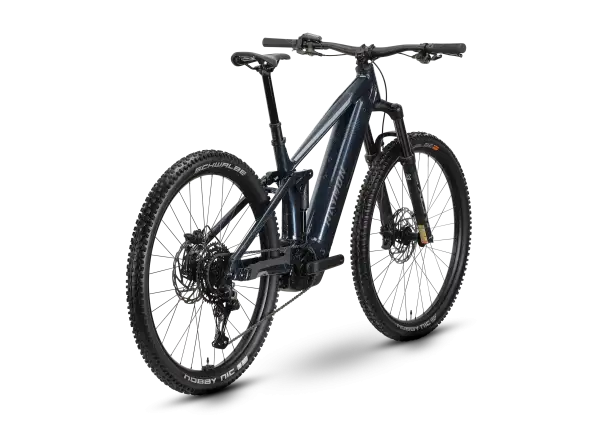 Raymon Korak Comp steelblue/taupe rower elektryczny z pełnym zawieszeniem