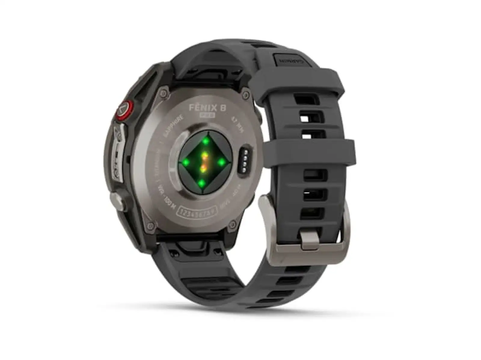 Garmin fenix 8 Pro 47 mm AMOLED Sapphire inteligentny zegarek Titanium Graphite/Black