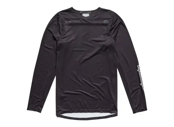 Troy Lee Designs Skyline męska koszulka z długim rękawem Mono Black