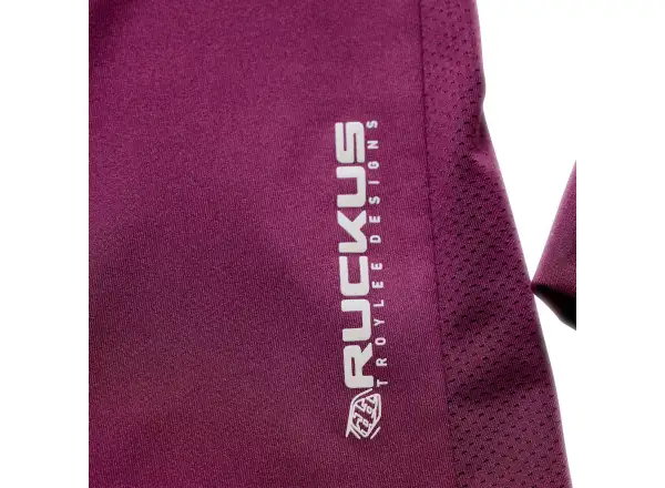 Troy Lee Designs Ruckus Ride męska koszulka z długim rękawem Lockdown Sangria
