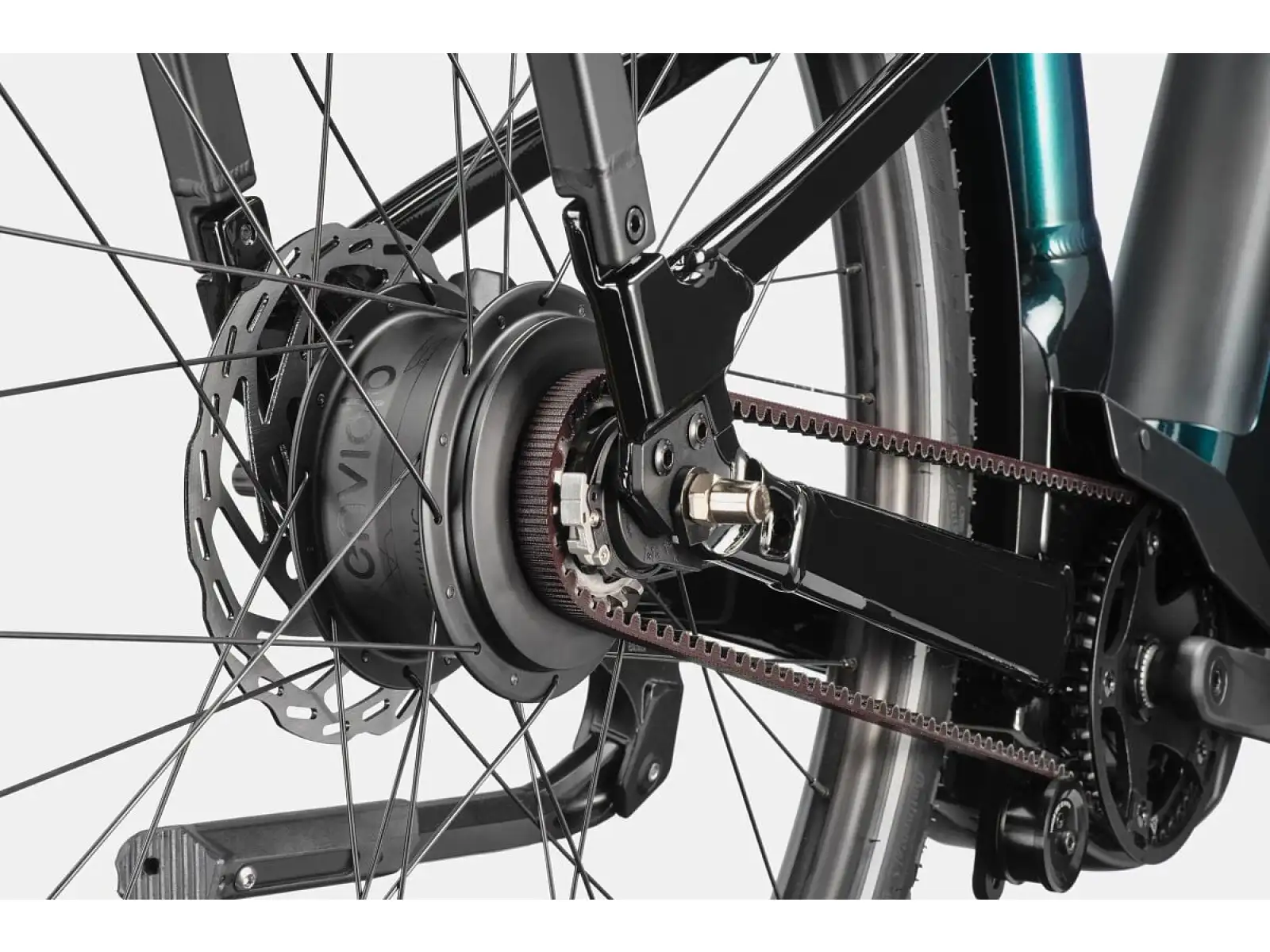 Cannondale Mavaro 1 Low StepThru niskopodłogowy rower elektryczny miejski Deep Teal