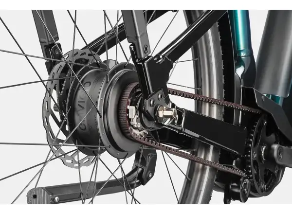 Cannondale Mavaro 1 Low StepThru niskopodłogowy rower elektryczny miejski Deep Teal