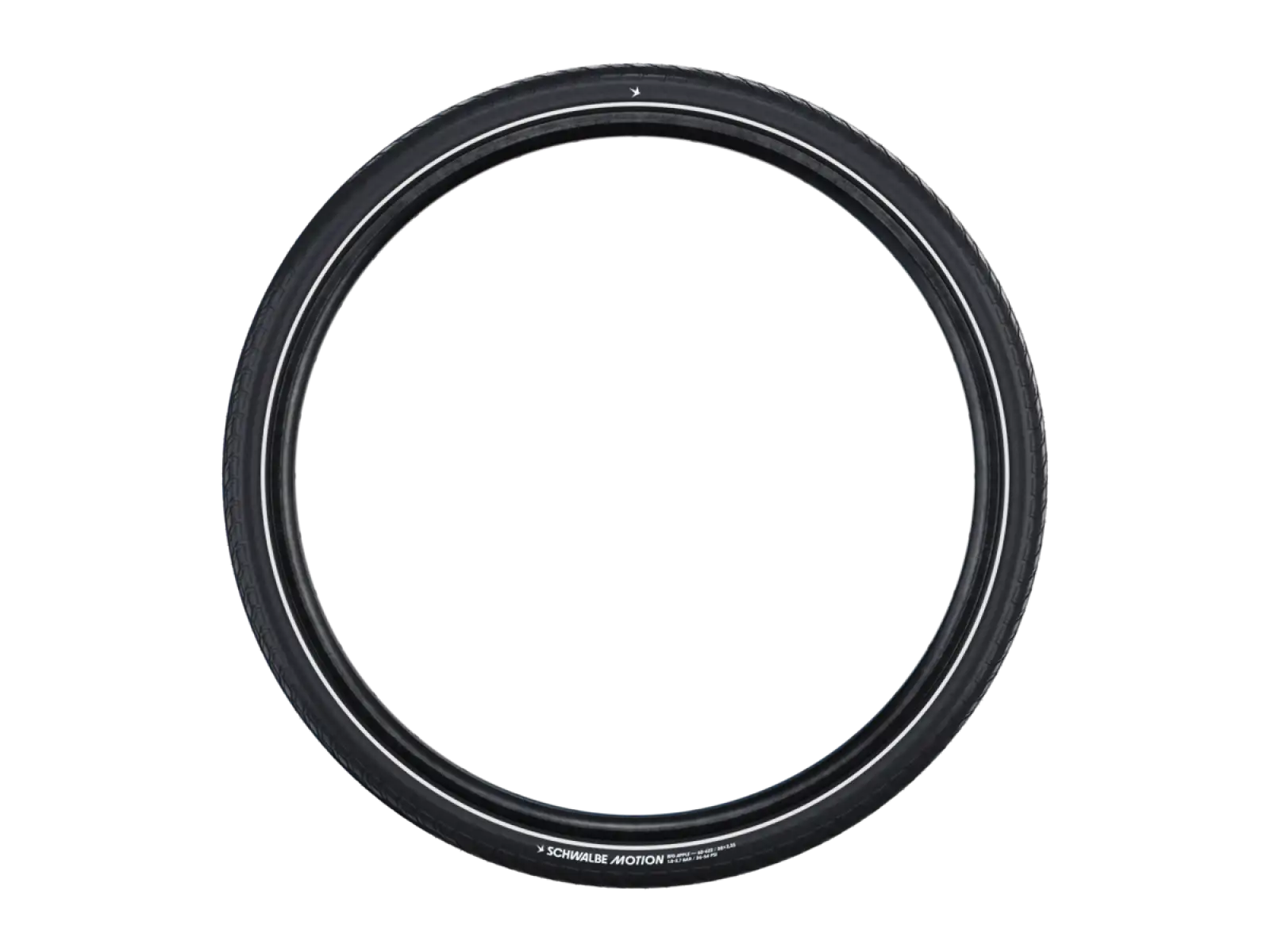 Schwalbe Motion Big Apple E-25 28 cali opona trekkingowa drutowa Black Reflex