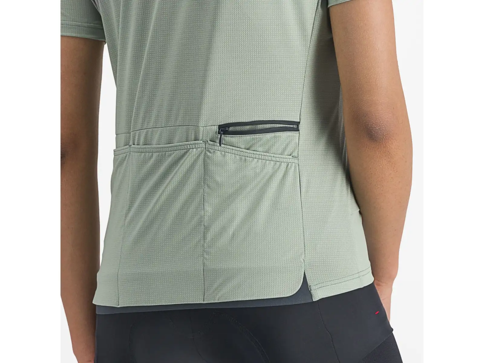 Castelli Unlimited Sentiero 2 damska koszulka z krótkim rękawem Defender Green