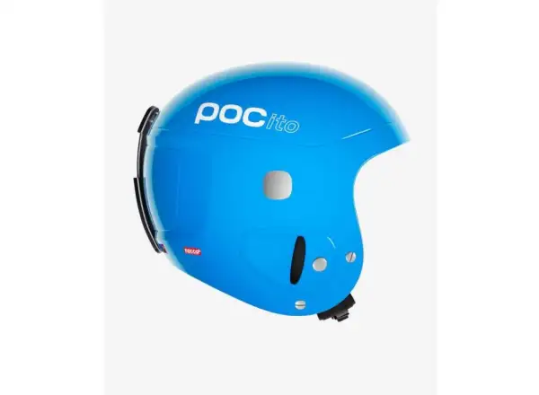 POC POCito Skull dziecięcy kask narciarski fluorescent blue adjustable roz. Uni (51-54 cm)