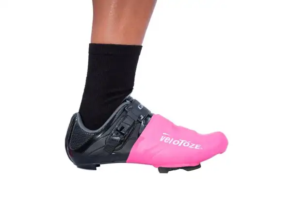 Velotoze Toe Cover Road lateksowe ochraniacze na buty różowy rozm. Uni