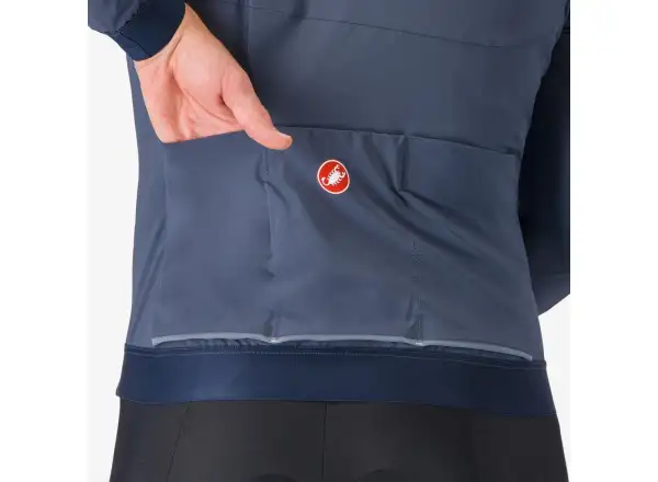 Castelli Fly Unltd Jacket męska kurtka Dark Steel Blue