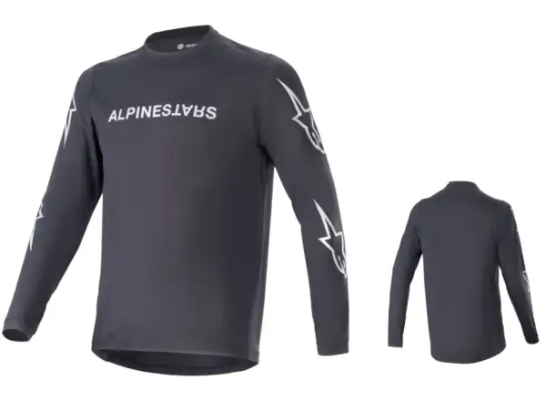 Alpinestars A-Dura Switch dziecięca koszulka z długim rękawem Black
