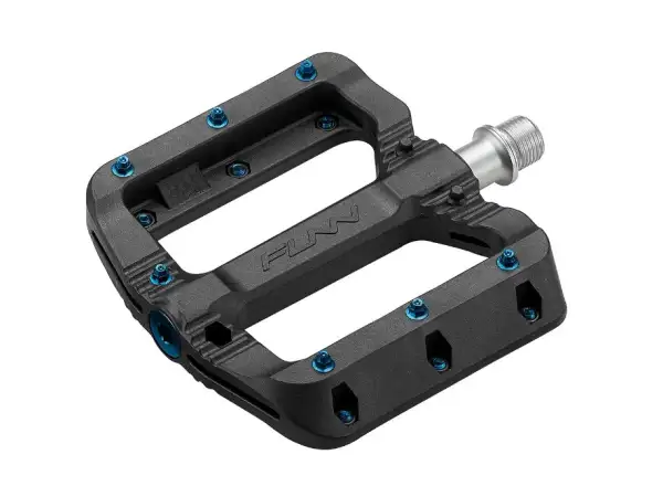 Funn Black Magic platformowe pedały black/blue piny