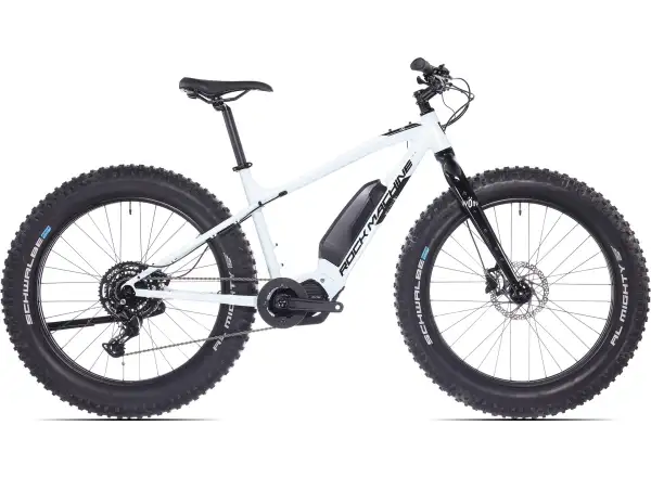 Rock Machine VYÖRY e50 S rower elektryczny typu fatbike Gloss White/Black WZÓR