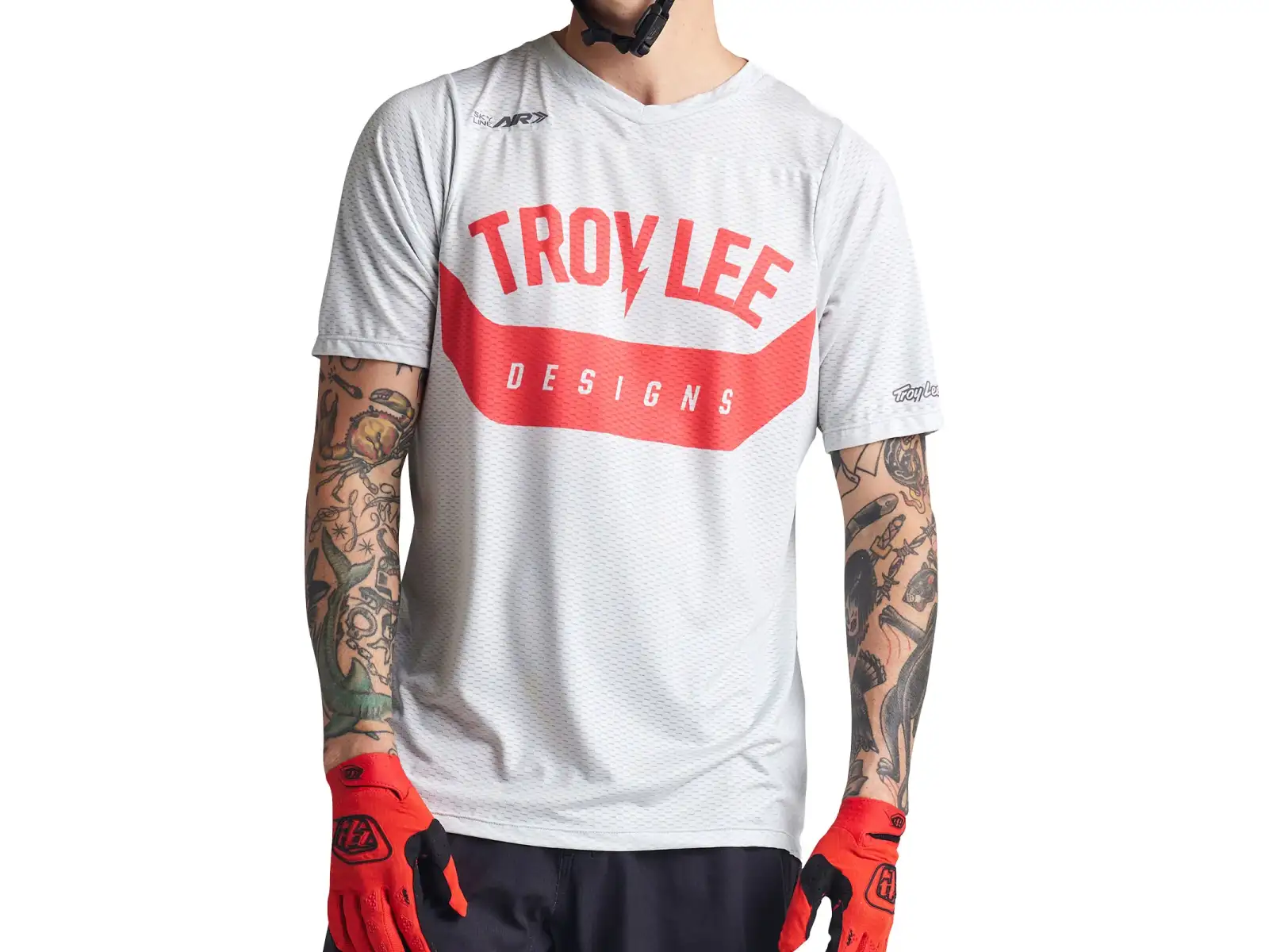 Troy Lee Designs Skyline Air męska koszulka z krótkim rękawem Aircore Cement
