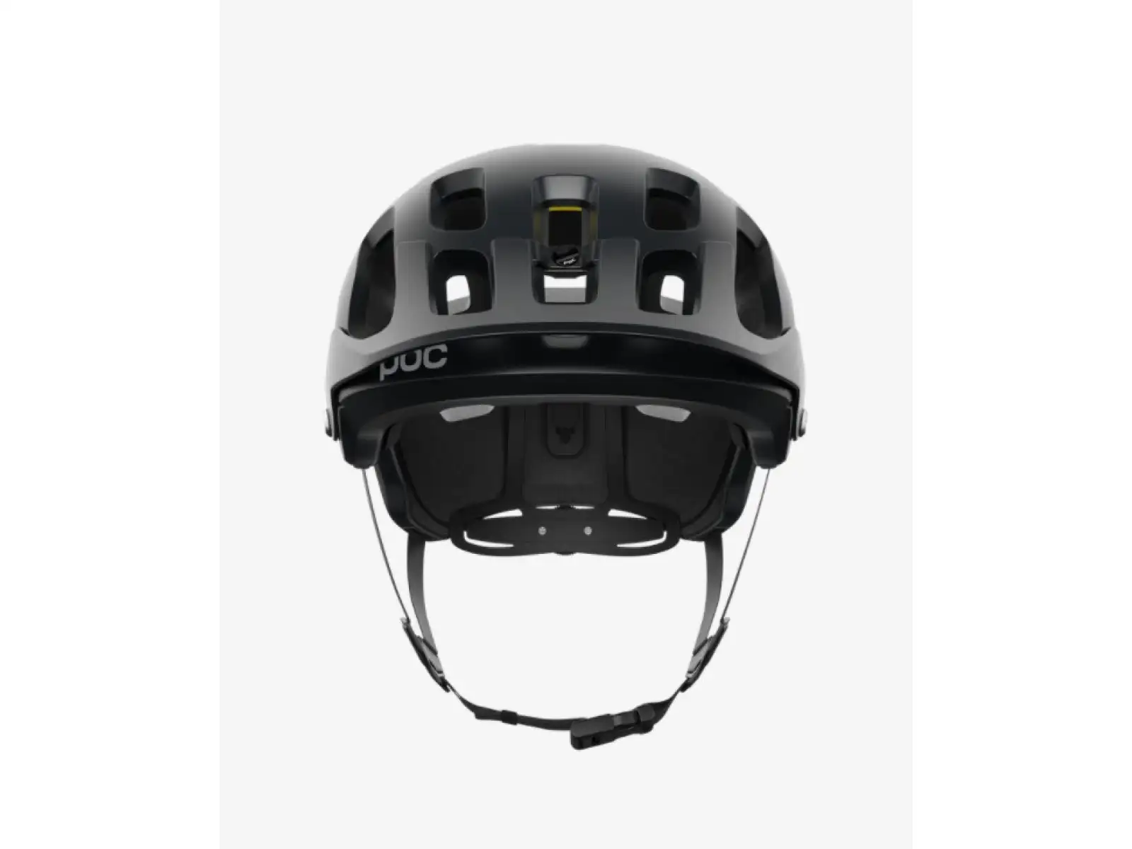 POC Tectal Race MIPS kask Uranium Black/Hydrogen White Matt