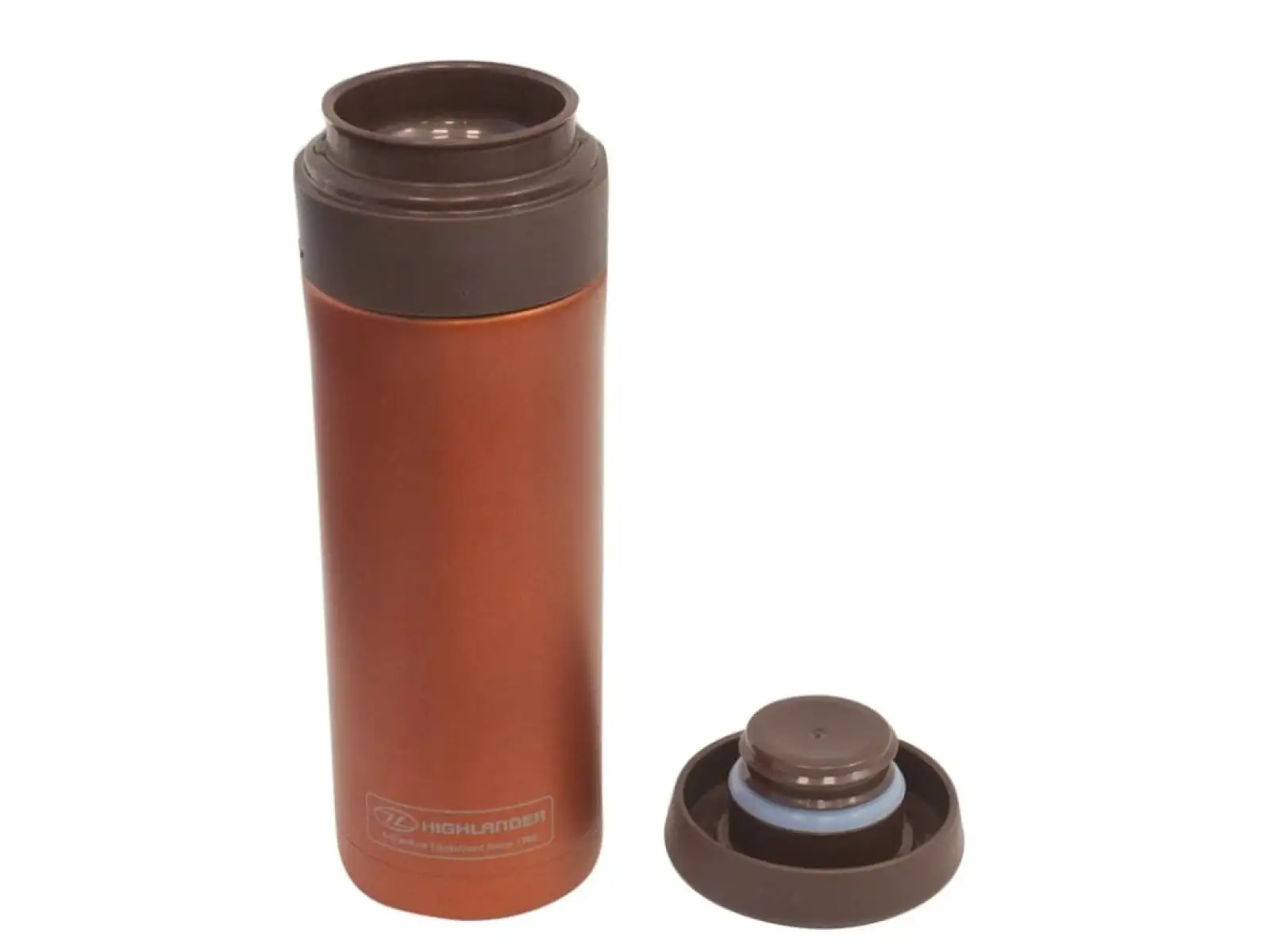 Highlander Thermal mug Termoska 500 ml pomarańczowa