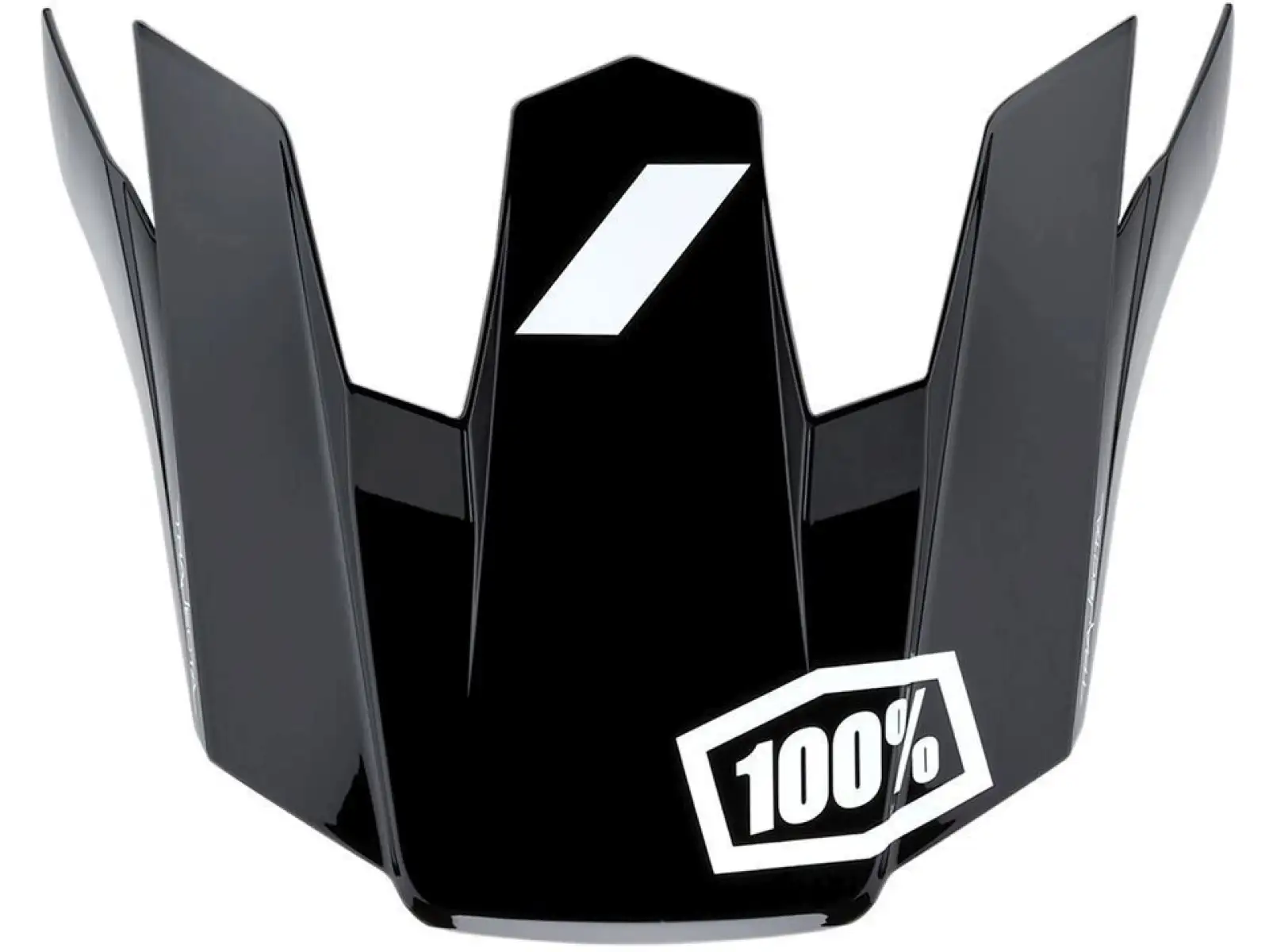 100% Trajecta w/Fidlock kask Black/White
