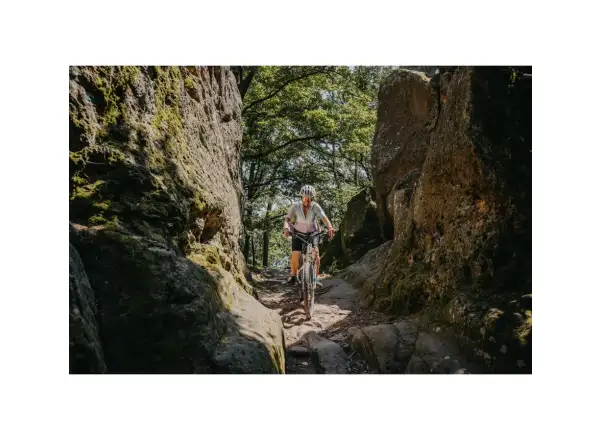 Force Strive okulary rowerowe transparentne/różowe lustrzane szkło
