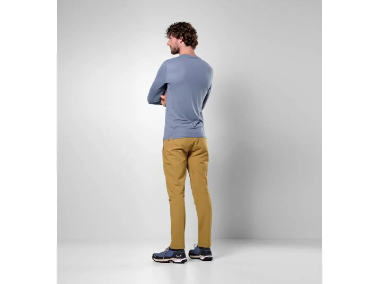 Salewa Puez Dry męska koszulka z długim rękawem Java Blue