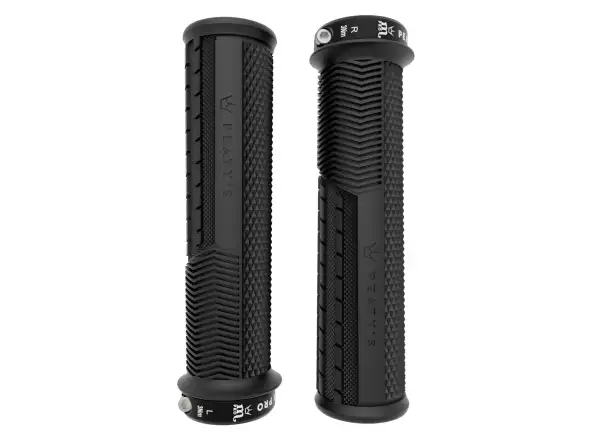 Peatys Monarch Pro Knurl Thick chwyty Black