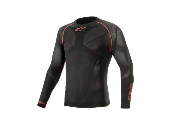 Alpinestars Ride Tech V2 męska bluzka z długim rękawem black/red XS-S