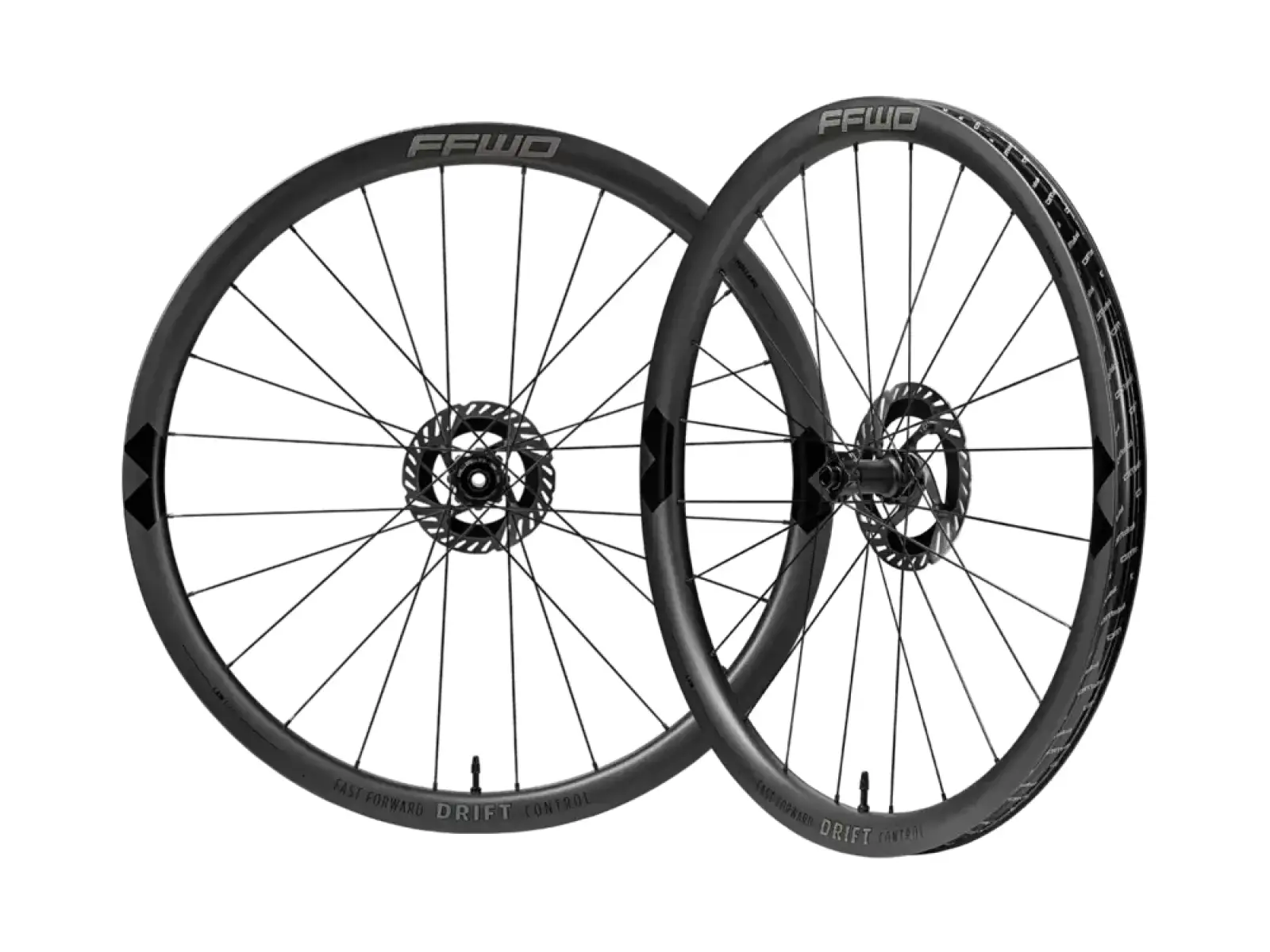 FFWD Drift Control 36 N/GAGE 2:1 gravel zaplecione koła MattBlack