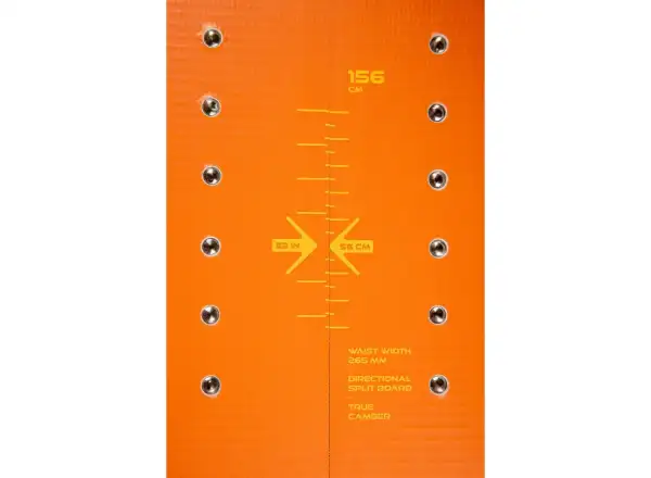 Nitro Slash Split męski splitboard brązowa/pomarańczowa