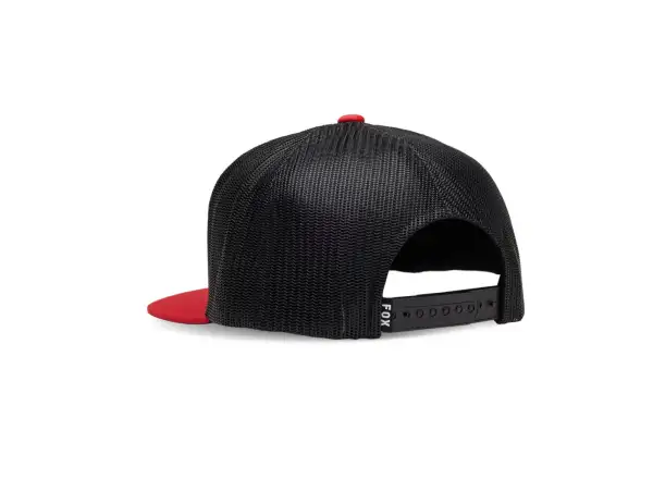 Fox Absolute Mesh Snapback męska czapka Flame Red