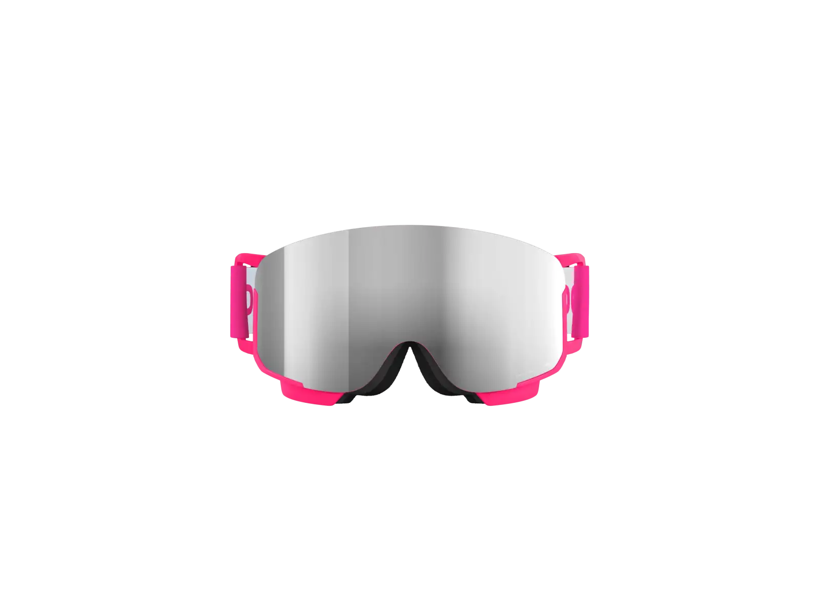POC POCito Nexal dziecięce gogle narciarskie Fluorescent Pink/Partly Sunny Silver