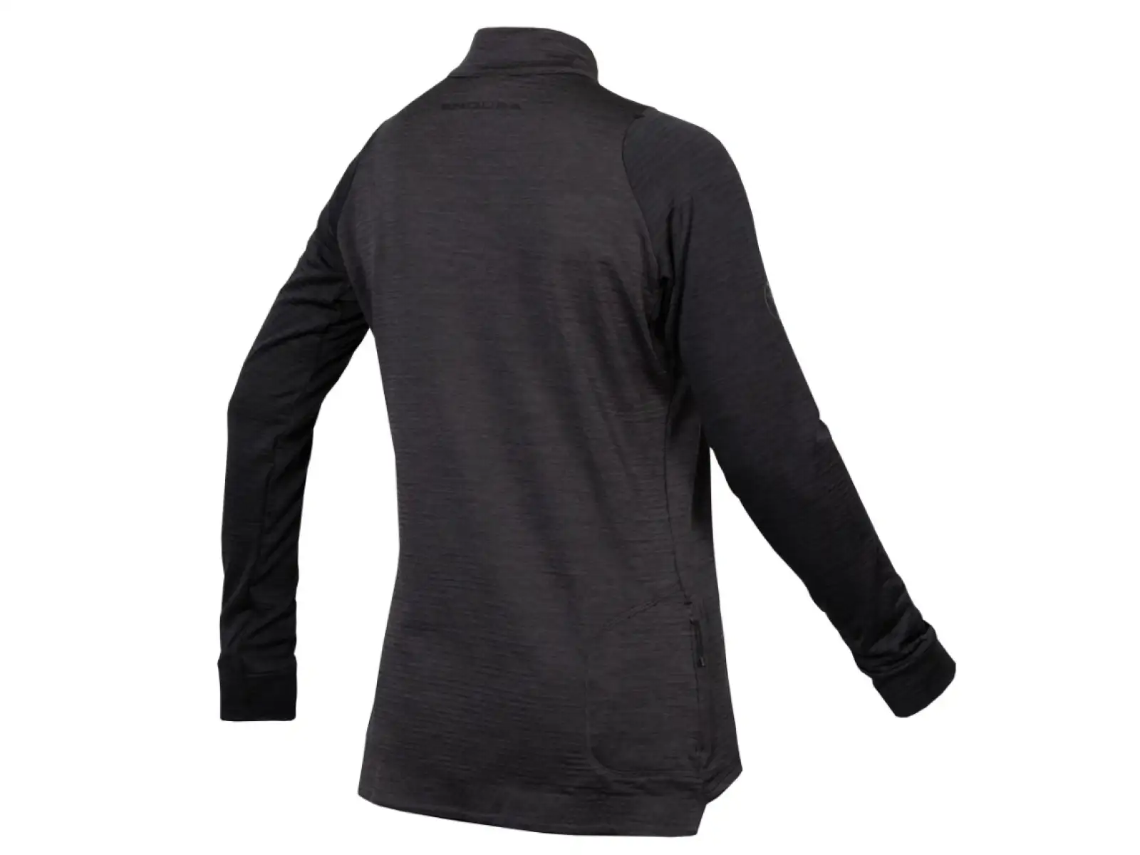 Endura Singletrack Fleece damska koszulka z dlugim rekawem czarna