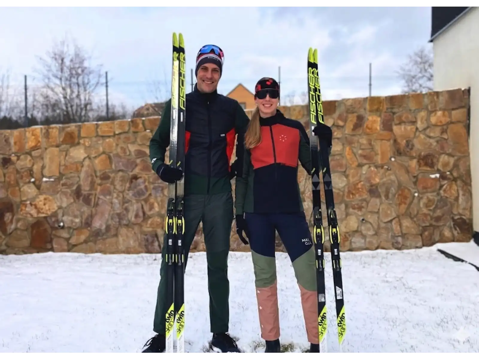 Maloja NaninaM. damskie spodnie Mauve Multi