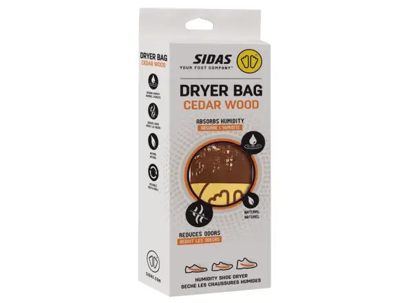Sidas Dryer Bag naturalne osuszające woreczki Cedar Wood