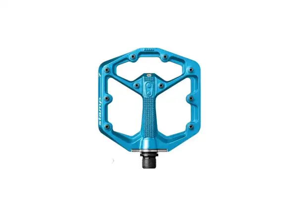 Crankbrothers Stamp 7 Small platformowe pedały Electric Blue