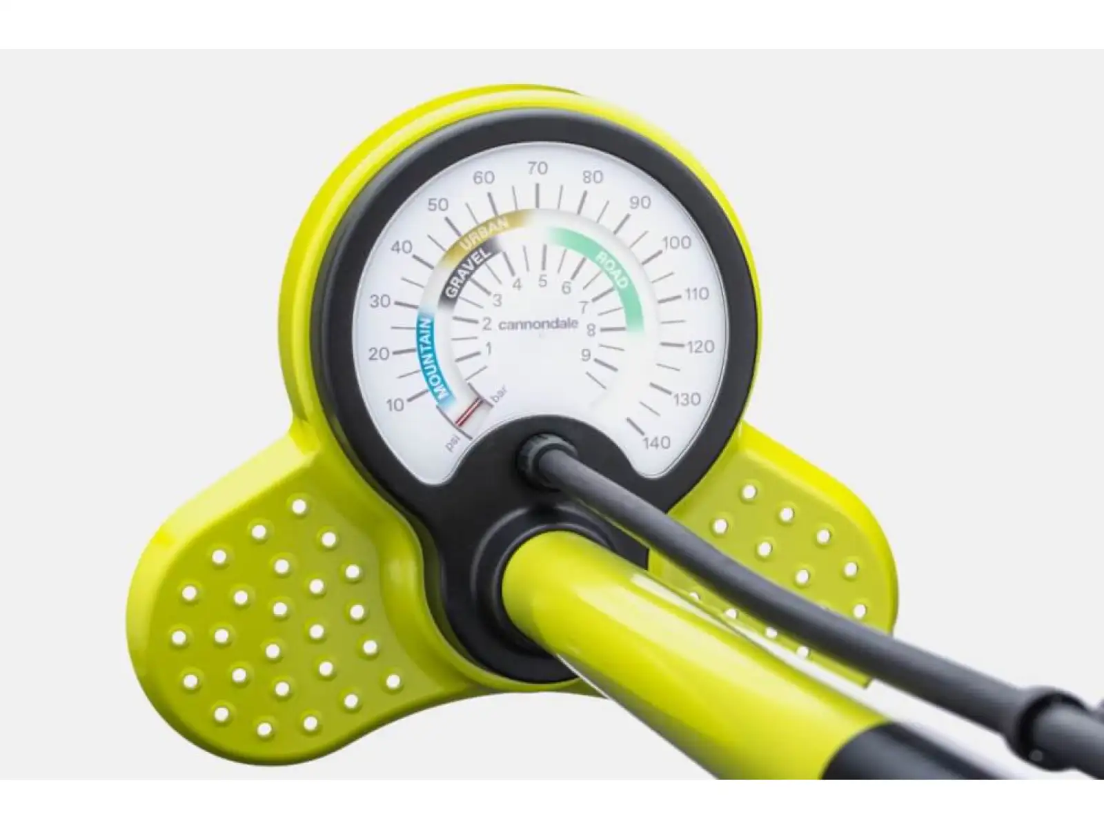 Cannondale Essential Floor Pump pompka warsztatowa czarna/zielona