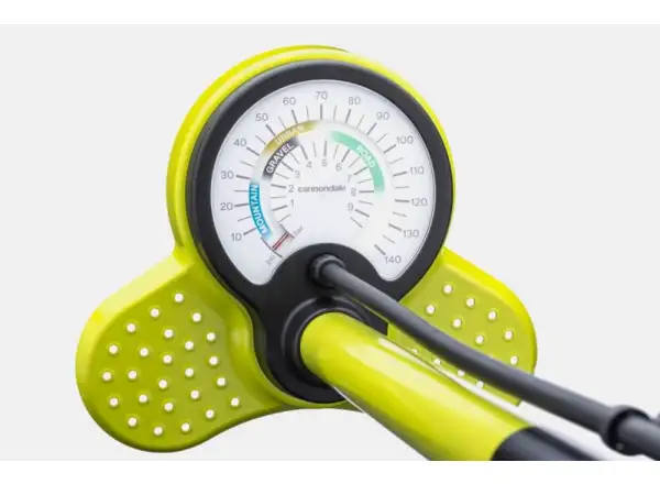 Cannondale Essential Floor Pump pompka warsztatowa czarna/zielona