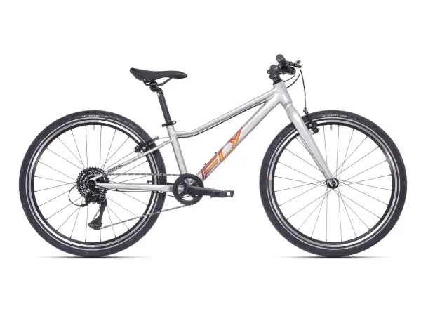 Superior F.L.Y. 24 VB rower dziecięcy Matte Silver