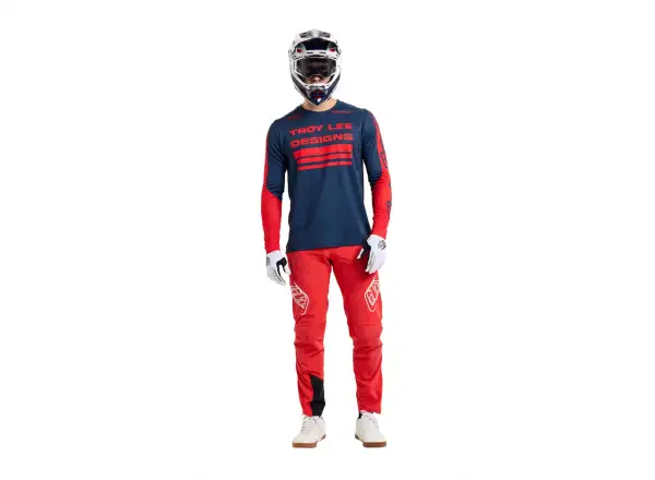Troy Lee Designs Sprint męska koszulka z długim rękawem Segment Midnight
