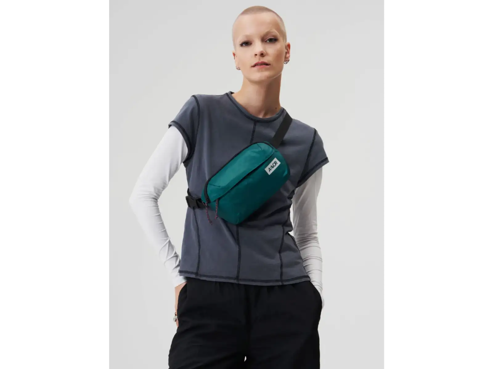 Aevor Hip Bag Ease saszetka przez ramię/nerka Evergreen