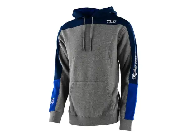 Troy Lee Designs Holeshot męska bluza Heather Gray/Blue