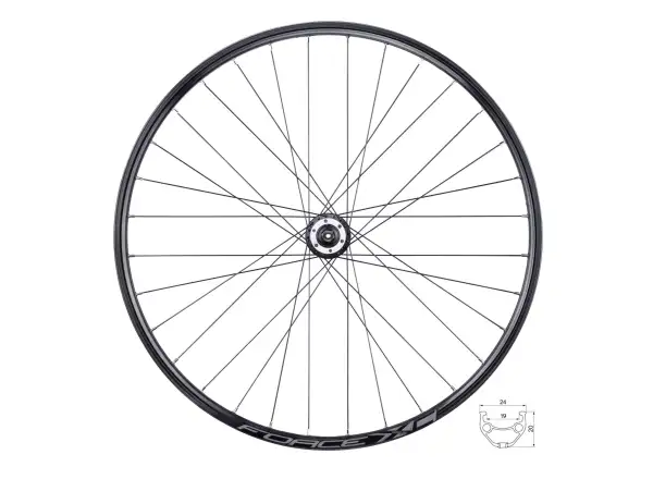 Force XC Disc 29 przednie koło zaplecione piasta Force F804332