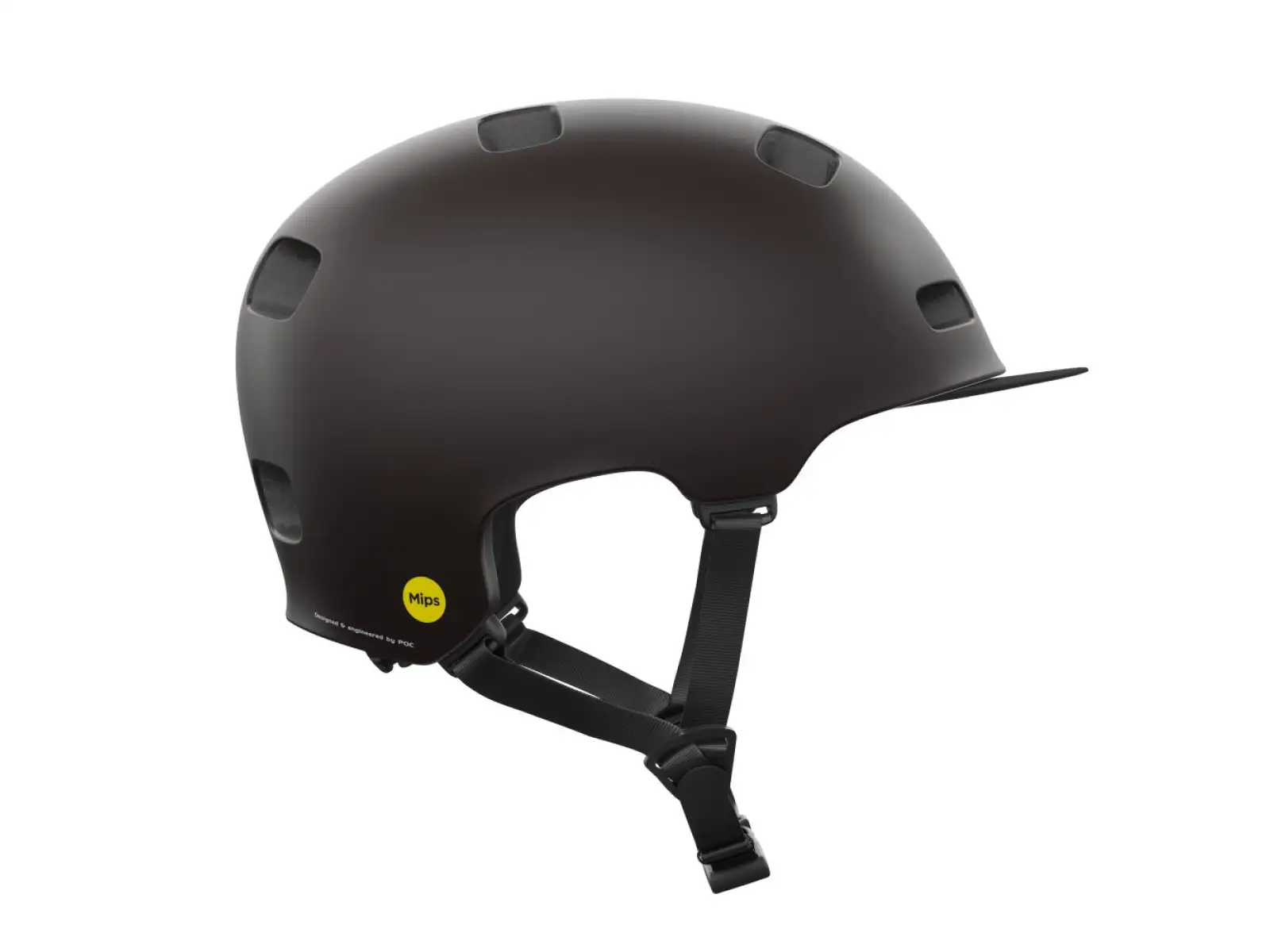 POC Crane MIPS kask Axinite Brown Matt