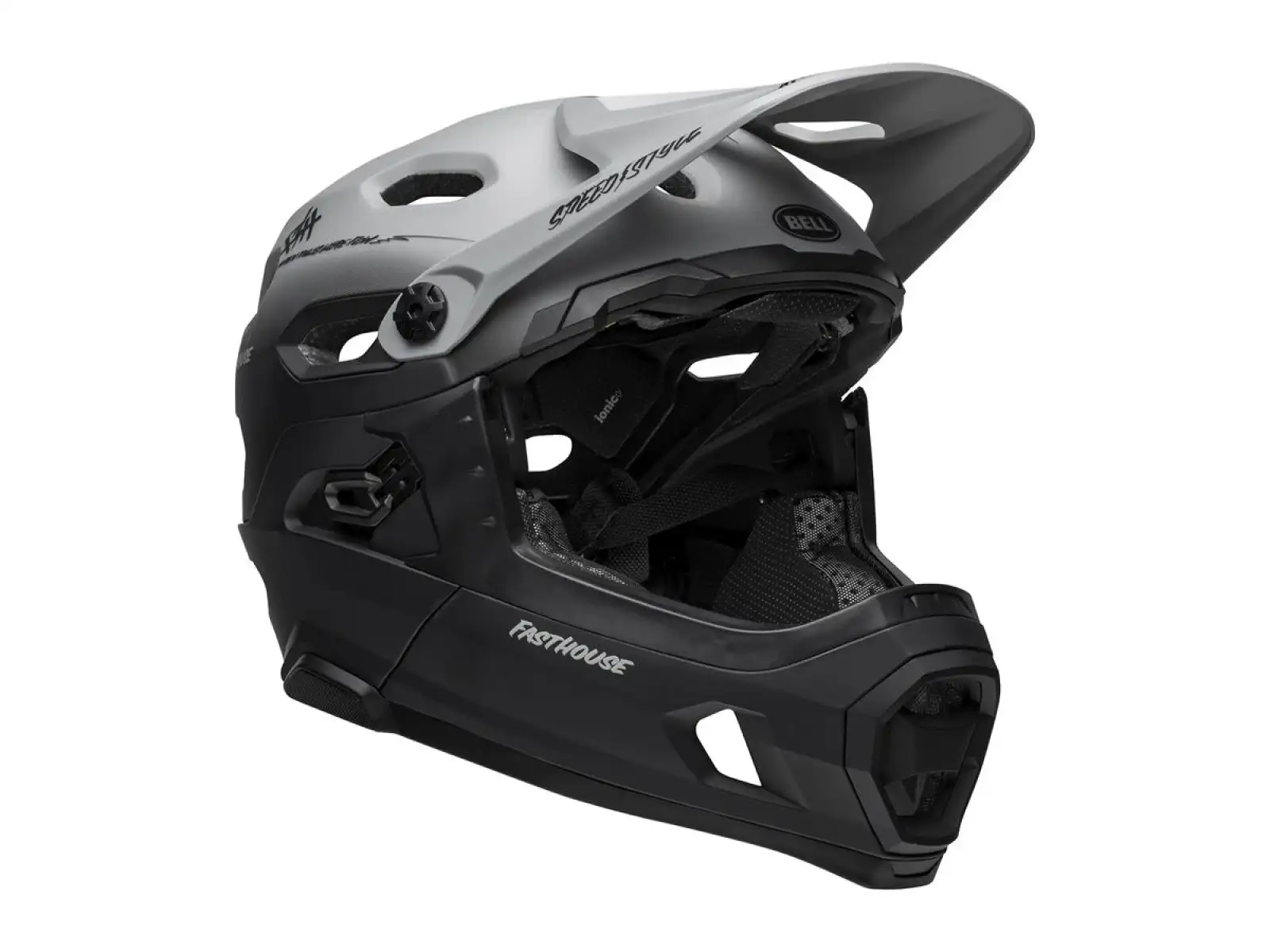 Bell Super DH Spherical kask Mat Gray/Black Fasthouse