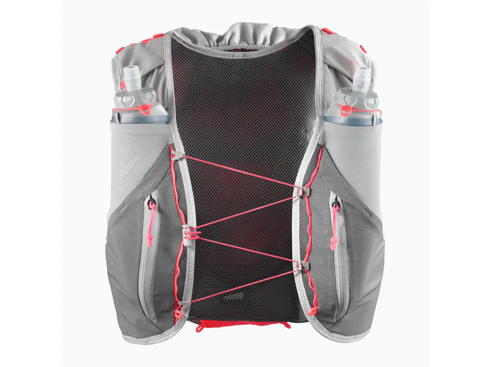 Salomon ADV Skin 12 Set kamizelka biegowa Castelrock/Alloy/Neon Flame