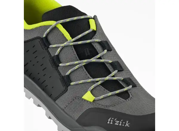 Fizik Terra Ergolace X2 MTB męskie buty Grey/Yellow Fluo