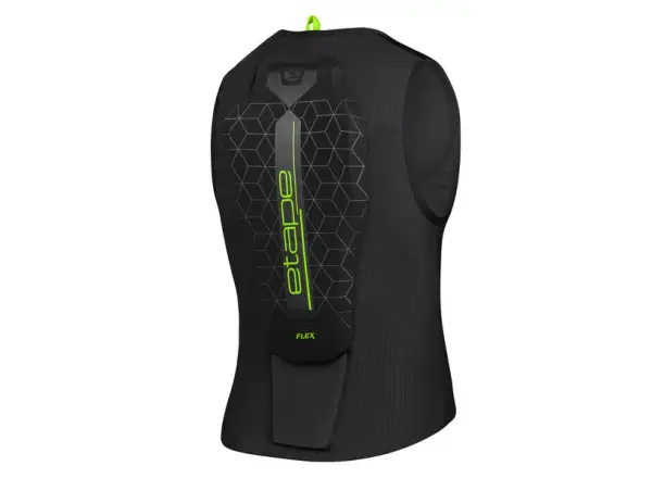 Etape Spine Pro 2.0 kamizelka z ochraniaczem kręgosłupa černá/zelená