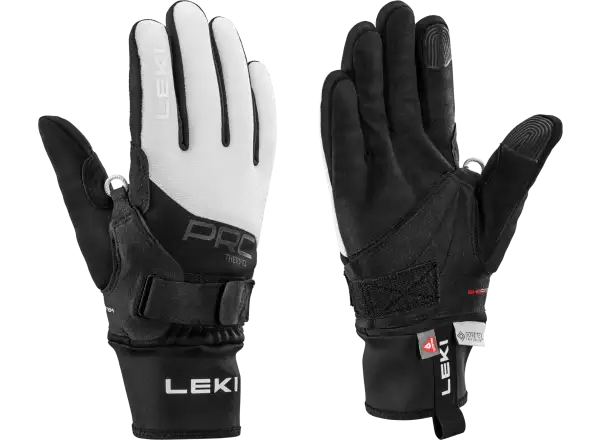 Leki PRC ThermoPlus Shark damskie rękawice Black-white