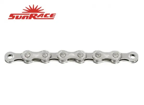 Sunrace CN10A łańcuch 10 rz. 116 ogniw srebrny
