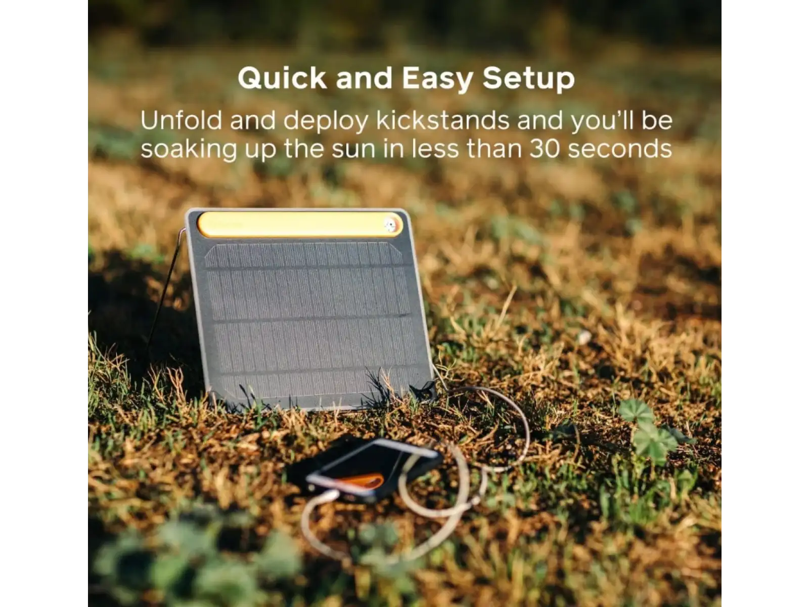 BioLite 5+ panel słoneczny 5W i powerbank 3200 mAh