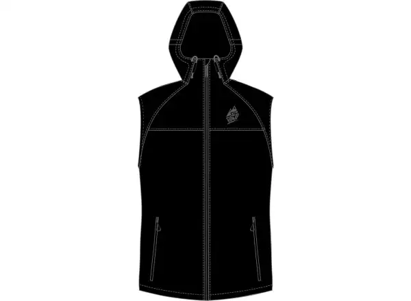 Silvini Meletino męska kamizelka Black