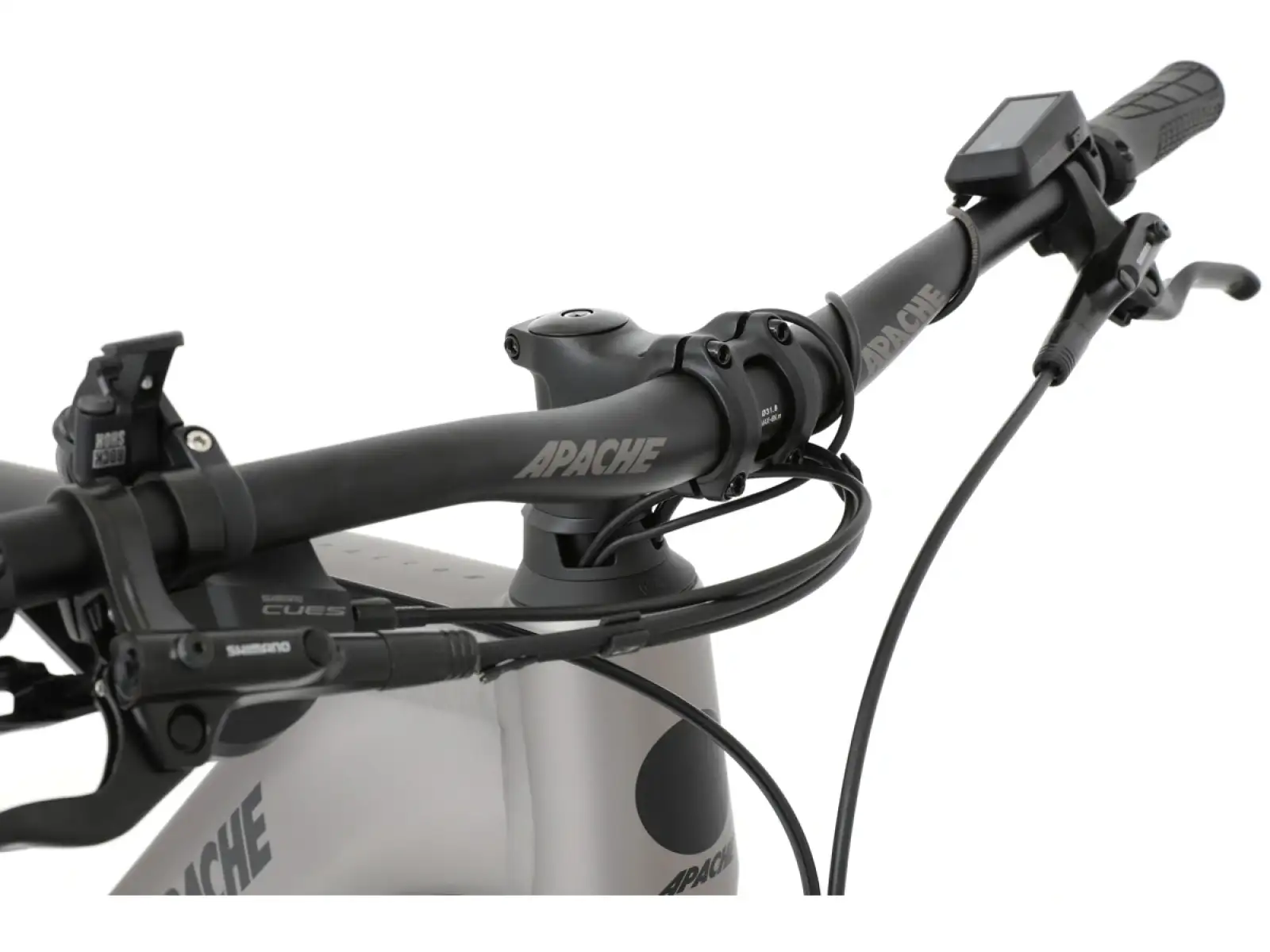 Apache Falcon 2 Bosch CX 800 Wh górski rower elektryczny szary
