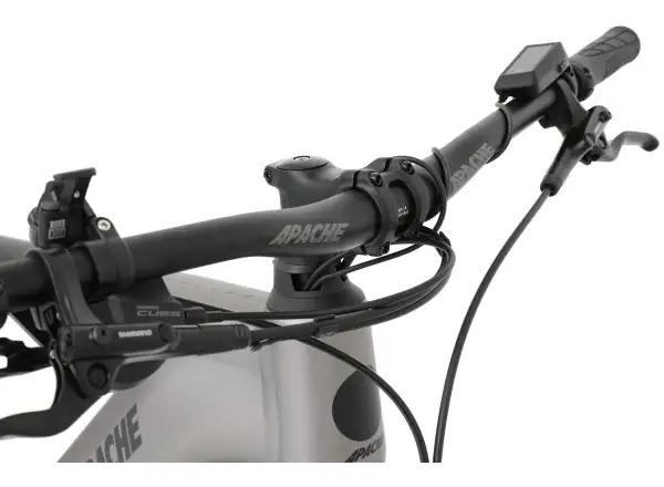 Apache Falcon 2 Bosch CX 800 Wh górski rower elektryczny szary
