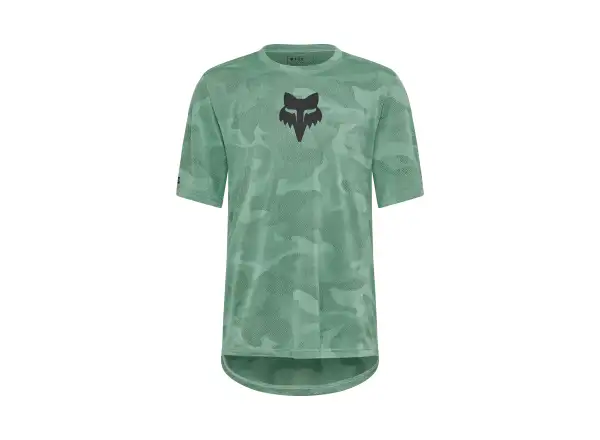 Fox Ranger Tru Dri męska koszulka rowerowa krótki rękaw Pine Green